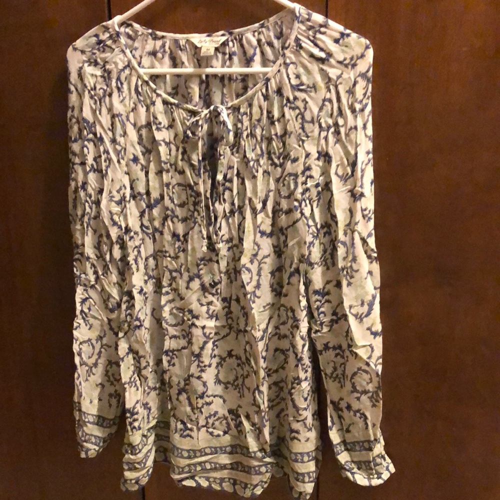 Lucky Brand, long sleeve tunic.